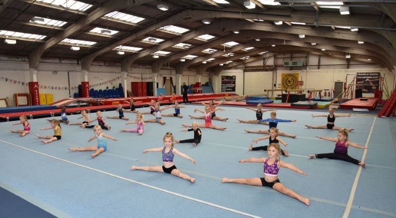 Other image for Club’s bending over backwards to help young gymnasts